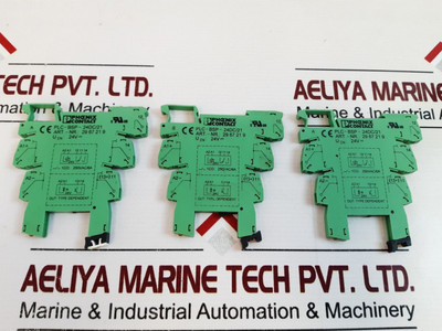Phoenix Contact Plc-bsp-24Dc/21 Terminal Block Relay 2967219 - Used Phoenix Contact Plc-bsp-24Dc/21 Terminal Block Relay 2967219 - Used