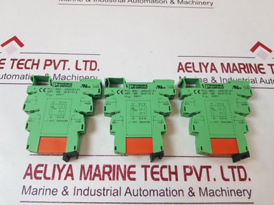 Phoenix Contact Plc-bsc-24Dc/21-21 Relay Socket 2967015 - Used