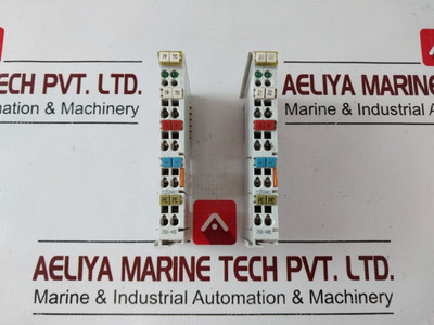 Wago 750-400 I/O Relay Module 24V Dc 4100--04----03 - Used