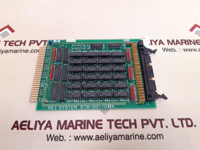 Kei System Btb-d01-02A Printed Circuit Board 3 021A 111 Kei System Btb-d01-02A Printed Circuit Board 3 021A 111