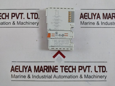 Beckhoff Kl9187 Potential Distribution Terminal 24V Awg 28-14