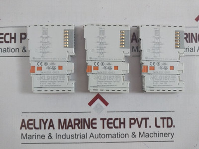Beckhoff Kl9187 Potential Distribution Terminal Module 57 8956310