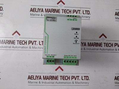 Phoenix Contact Quint-ps/1Ac/24Dc/20 Power Supply 2866776 Rev. 08