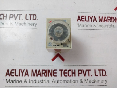 Xinling St3Pa-c Timer Relay 0-50S St3P - Used Xinling St3Pa-c Timer Relay 0-50S St3P - Used