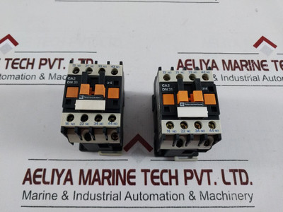 Telemecanique Ca2 Dn 31 Auxiliary Contactor Relay 24V 50 Hz