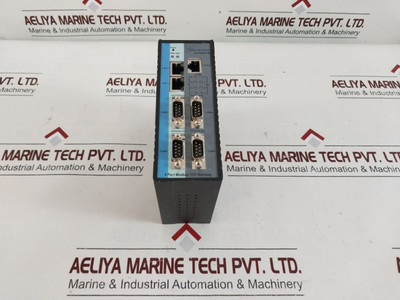 San Telequip Sc10E4Ni M 4-port Modbus Tcp Gateway Dc 24V, 0.50A Max - Used