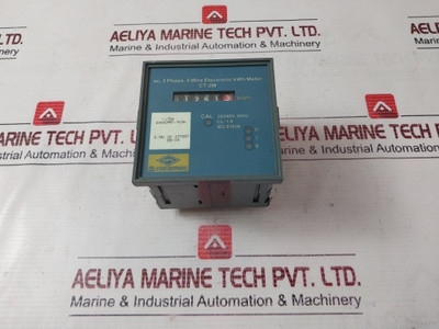 Hpl Socomec Ct-2M Electronic Kwh Meter 6400 Mp/Kwh