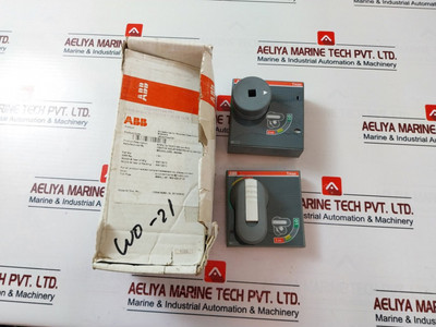 Abb 1Sda070447R1 Extended Rotary Handle Set Rhe’s T4-t5 R D 250 Mm Rod - New