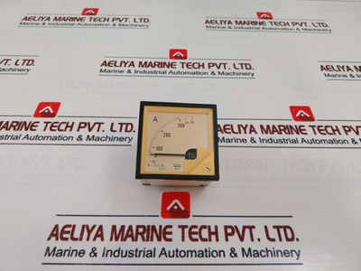 Lumel Ea17 Panel Meter 0-600 A - Used