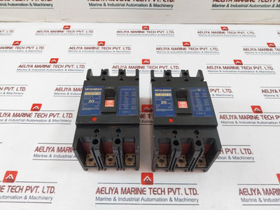 Mitsubishi Electric Nf100-sh No-fuse Breaker 20Amp 3Pole 660V