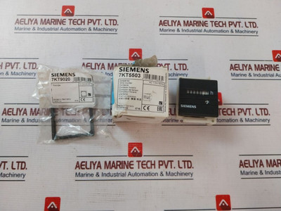 Siemens 7Kt5503 7 Digit Time Counter 115Vac 60Hz Siemens 7Kt5503 7 Digit Time Counter 115Vac 60Hz