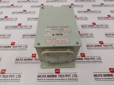 Taiyo Electric As-71-2 Automatic Voltage Regulator 033021C