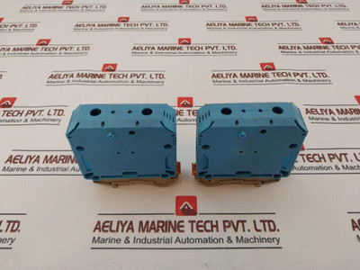 Lot Of 2X Conta-clip Rk 95 Terminal Block - Used