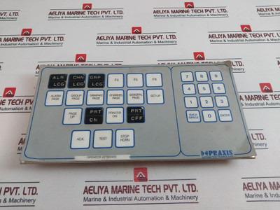 Praxis 93.6.020.000 Operator Keyboard