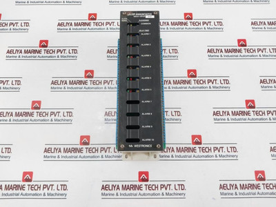Westronics Sbga-10P2W Group Annunciator - Used Westronics Sbga-10P2W Group Annunciator - Used