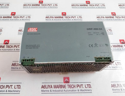 Mean Well Drp-480-24 Switching Regulator 200-240Vac 4.0A 50/60Hz - Used Mean Well Drp-480-24 Switching Regulator 200-240Vac 4.0A 50/60Hz - Used
