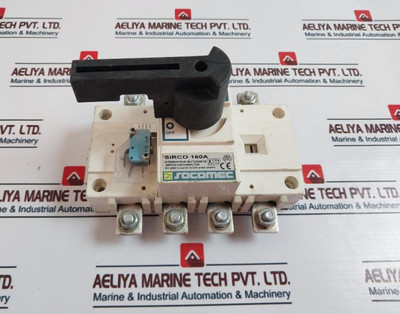 Socomec Sirco 160A Switch Disconnector 415V - Used Socomec Sirco 160A Switch Disconnector 415V - Used