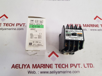 Toshiba C11A (1B) Magnetic Contactor 100-110V 60Hz