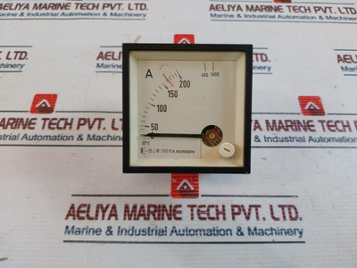 Gossen 200/5A Analog Ammeter 0-200/1000 A  - Used