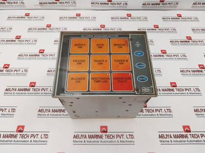 Proton Electronics Alarm Annunciator 90-270Vac/Dc  - Used