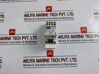 Carlo Gavazzi Rmi A 4 5 Relay With Socket - Used Carlo Gavazzi Rmi A 4 5 Relay With Socket - Used