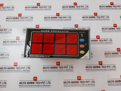 Proton 2X4N Alarm Annunciator 90-270Vac/Dc - Used Proton 2X4N Alarm Annunciator 90-270Vac/Dc - Used