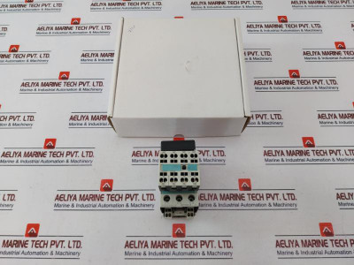 Siemens 3Rt1026-3B..0 Power Contactor W/ 3Rh1921-2Ha22 Auxiliary Switch Block