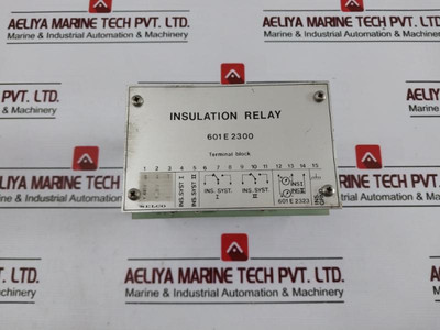 Selco 601E 2300 Pc Board Module Of Insulation Relay Terminal Block - Used Selco 601E 2300 Pc Board Module Of Insulation Relay Terminal Block - Used