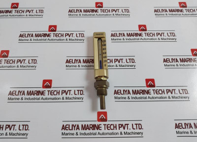 Saacke 0-120°C Thermometer R1/2” W/Well