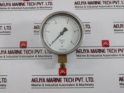 Noshok Pressure Gauge 0-5 Psi - New