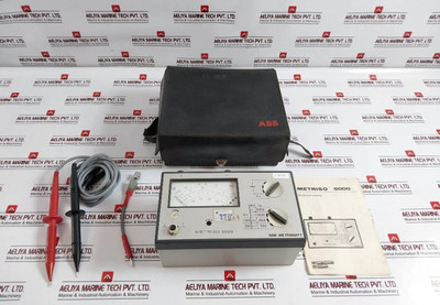 Abb Metrawatt Metriso 5000 Insulation Tester 0-5000V - Used Abb Metrawatt Metriso 5000 Insulation Tester 0-5000V - Used