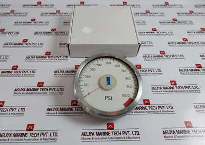 Electro Flow Controls Group 0-1000 Psi Analogue Gauge M25X