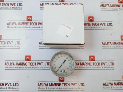 Ashcroft 0-60 Psig Aisi 316 Tube & Socket Air Pressure Gauge - Used Ashcroft 0-60 Psig Aisi 316 Tube & Socket Air Pressure Gauge - Used