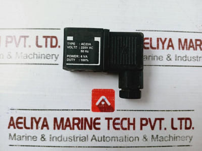 Janatics Ac23A 220V Ac 50Hz Solenoid Valve Coil 6Va - Used Janatics Ac23A 220V Ac 50Hz Solenoid Valve Coil 6Va - Used