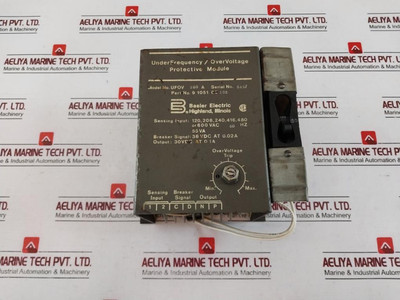 Basler Electric Ufov 260A Under Frequency Overvoltage Protective Module 55Va - Used Basler Electric Ufov 260A Under Frequency Overvoltage Protective Module 55Va - Used