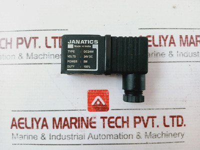 Janatics Dc24W Solenoid Valve 24V Dc 5W 2Q