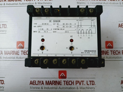 Daiichi Sd-hh-63 Dc Sensor Dc 70V - Used Daiichi Sd-hh-63 Dc Sensor Dc 70V - Used