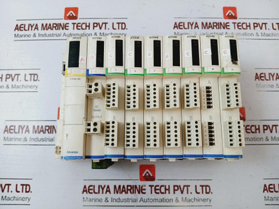 Schneider Stbnip2212,Stbpdt3100,Stbaci1400 Module Rack 