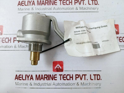 Wilhelm Sander Fertigung 0818-00-17254/0818-00-009 Release Cylinder For Quick Closing Valve - New Wilhelm Sander Fertigung 0818-00-17254/0818-00-009 Release Cylinder For Quick Closing Valve - New