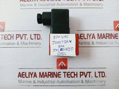 230 Vac Junction Box Solenoid Coil - Used