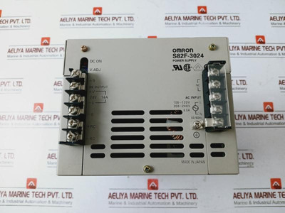 Omron S82F-3024 Power Supply Module 24V 14A Ac 100-240V  - Used Omron S82F-3024 Power Supply Module 24V 14A Ac 100-240V  - Used