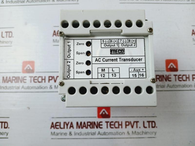 Meco Cmt Ac Current Transducer Power Line 800-1200/1A 50Hz 220V Dc - Used Meco Cmt Ac Current Transducer Power Line 800-1200/1A 50Hz 220V Dc - Used