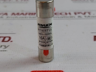 Lot Of 13X Zoyucn Rt18 Rt14 Fuse 500V~100Ka Gb13539 Lot Of 13X Zoyucn Rt18 Rt14 Fuse 500V~100Ka Gb13539