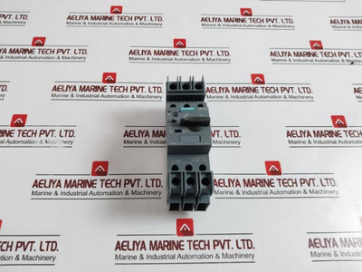 Siemens 3Rv2011-0Fa10 Sirius 3-pole Circuit Breaker - Used