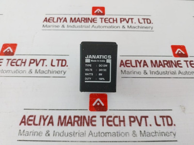 Janatics Dc12W Solenoid Valve 24V Dc - Used