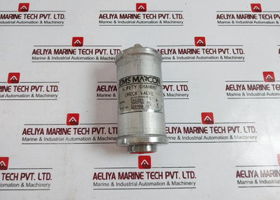 Ems Marcon Sc201 Safety Chamber Check Valve 26009-02