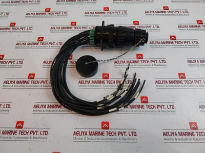 Yonggui Ty57K20Tya Round Connector Aviation Plug Socket Cable Assy - Used