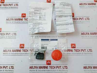 Schneider Electric Xb4 Bs542Ex Red Emergency Stop Push Button Diam. 40 - New Schneider Electric Xb4 Bs542Ex Red Emergency Stop Push Button Diam. 40 - New