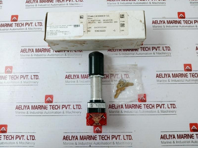 Egs E87975 3 Position Key Operated Selector Switch Ep Series Hd 600Vac Max 10A - New