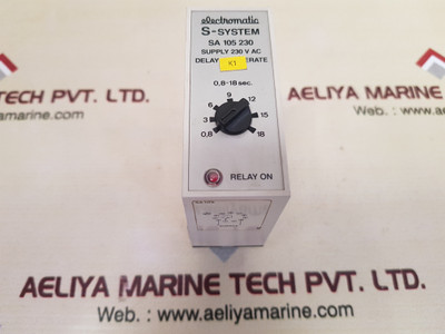 Electromatic S-system Sa 105 230 Delay On Operate With Base Electromatic S-system Sa 105 230 Delay On Operate With Base